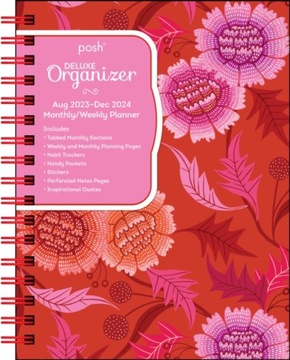Posh: Deluxe Organizer 17-Month 2023-2024 MonthlyWeekly Softcover Planner C