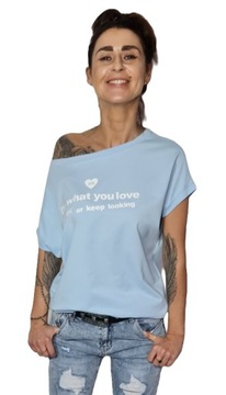 By o la la t-shirt bluzka DO WHAT YOU LOVE S