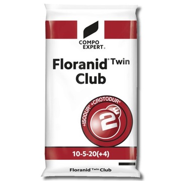 Compo Expert Floranid Twin Club 25kg 10-5-20 Nawóz do Trawy Profesjonalny