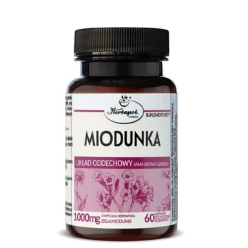 Miodunka Herbapol Kraków na gardło jama ustna 60
