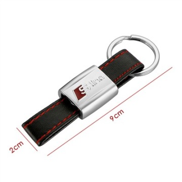 БРЕЛОК ДЛЯ КЛЮЧЕЙ AUDI SLINE БРЕЛОК ДЛЯ БРЕЛОК БРЕЛОК КОЖАНЫЙ МЕТАЛЛ