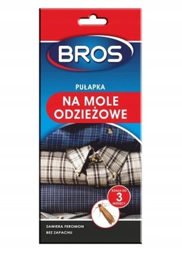 Pułapka Feromonowa Na Mole Odzieżowe Bros