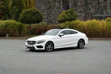 Mercedes Klasa C W205 Coupe 200 184KM 2016 Mercedes C 200 Coupe 2023r. Polski SALON AMG, zdjęcie 2