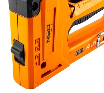 СТЕПЛЕР ДЛЯ ОБИВКИ 6-14ММ, АЛЮМИНИЙ 4В1 16-030 NEO Tools