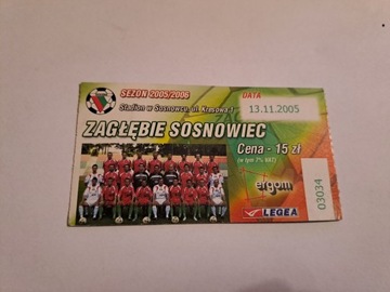 ZAGŁĘBIE SOSNOWIEC - KUJAWIAK WŁOCŁAWEK 13-11-2005