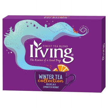 IRVING winter tea KOLEKCJA HERBAT ZIMOWYCH rozgrzewających 30 KOPERTEK