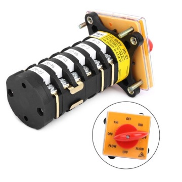 T-16EXF64D-6 8-позиционный универсальный переключатель с поворотным кулачком C3