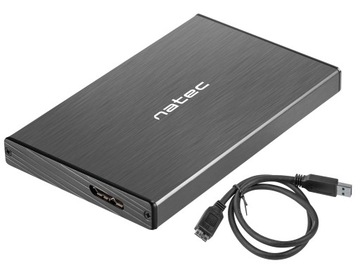 KIESZEŃ OBUDOWA NA DYSK SSD HDD 2.5'' NATEC USB 3.0