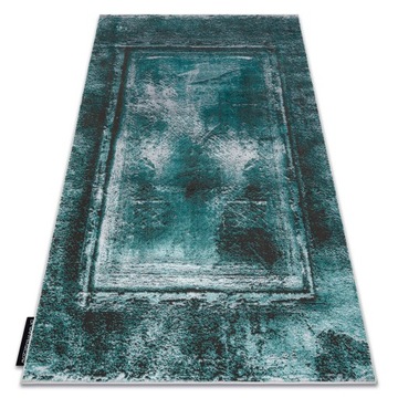 DYWAN GLAMOUR 140x190 cm RAMKA zielony #GR4613