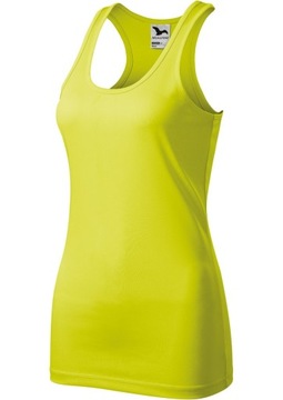 MALFINI RACER 167 damska koszulka SPORTOWA TOP BOKSERKA na RAMIĄCZKACH XL