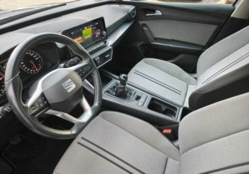 Seat Leon IV Sportstourer 2.0 TDI CR 115KM 2022 Seat Leon Style, FV 23, Tempomat, Klimatyzacja, Czujniki, Asystenci, Salon, zdjęcie 35