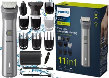 БЕСПРОВОДНОЙ ТРИМЕР ДЛЯ БОРОТЫ PHILIPS + ЧЕХОЛ