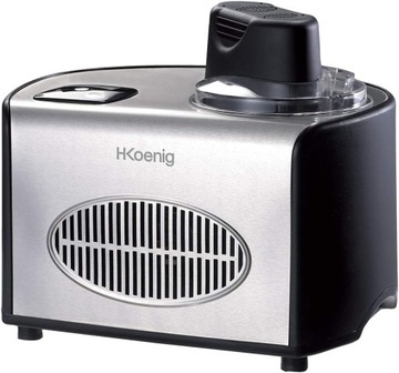 H.Koenig Profesjonalna maszyna do lodów HF250 – elektryczna – 1,5 l – 150 W