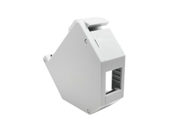 Adapter 1xRJ45 1x keystone na szynę DIN TH-35 OB