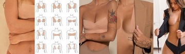 МОДЕЛИРУЮЩАЯ ЛЕНТА, ПОДНИМАЮЩАЯ ГРУДЬ BOOB TAPE PUSHUP TAPING BRA