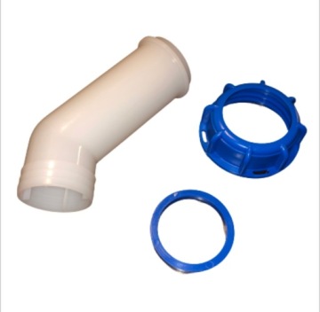 Угловой излив резервуара 1000л кран IBC с клапаном