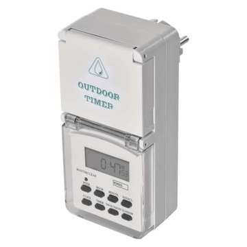 CYFROWY PROGRAMATOR CZASOWY EMOS P5507 IP44 ZEWNĘTRZNY