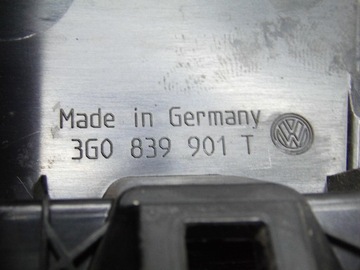 LIŠTA SVISLÁ DVEŘE 3G0839901T VW PASSAT B8 3G LEVÝ ZADNÍ ORIGINÁLNÍ
