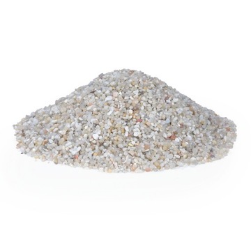 Żwir do Akwarium Kwarcowy Jasny 16kg 2-3mm
