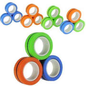 МАГНИТНЫЕ КОЛЬЦА 3 ШТ. КОЛЬЦА АНТИСТРЕСС ИГРА