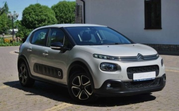 Citroen C3 III Hatchback 1.2 PureTech 82KM 2018 Citroen C3 GWARANCJA, 2018r, Benzyna, Asystent pasa, Tempomat, Swietnie ut, zdjęcie 1