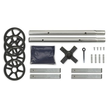 ПОДСТАВКА КОЛЕС - РОВНАЯ, С КРЫШКОЙ