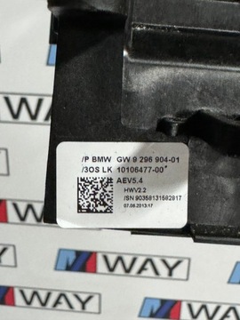 BMW F01 F10 F11 X3 F25 VOLIČ HLAVICE ŘAZENÍ PÁKOVÝ OVLÁDAČ EVROPA 9296904