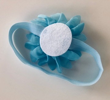 OZDOBNA OPASKA NA GŁOWĘ DLA DZIECI - Z GUMKĄ