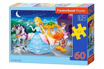Puzzle 60 Kopciuszek CASTOR bcd