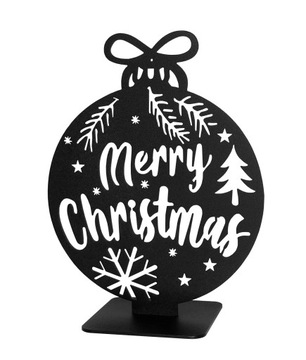 МЕТАЛЛИЧЕСКАЯ БЕЗЕЗЕКА LOFT РОЖДЕСТВЕНСКИЙ ОРНАМЕНТ Украшение