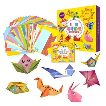 Piękny DIY Handmade 3D Puzzle rzemiosło Origami ks