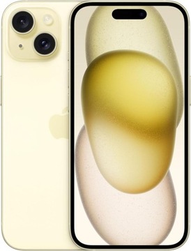 Smartfon Apple iPhone 15 6 GB / 128 GB żółty