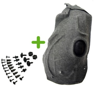 Nadkole + Spinki AUDI A6 C6 2004-11r LEWY PRZÓD