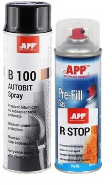 AUTOBIT B100 + RSTOP 400 ml ZESTAW DO KONSERWACJI