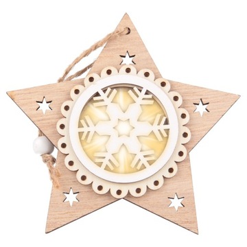 OZDOBA ŚWIĄTECZNA lampka choinkowa BOMBKA LED