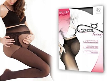 rajstopy ciążowe GATTA BODY PROTECT 20 den 2-S