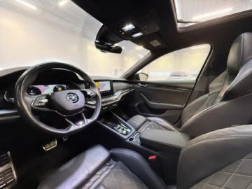 Skoda Octavia IV RS Kombi 2.0 TDI SCR 200KM 2022 Skoda Octavia Skoda Octavia RS TDI 200 KM Bogata w, zdjęcie 17