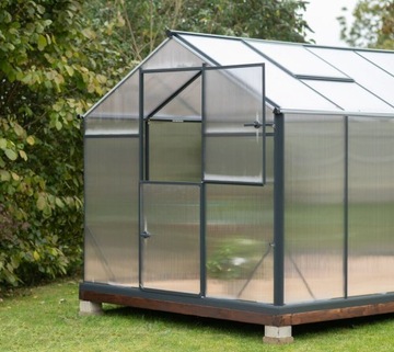 Комплект для теплицы Gampre Sanus XL10 Антрацит 360x290x225см