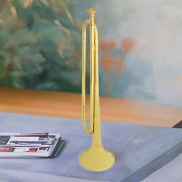 Труба си-бемоль с мундштуком Scout Bugle Cavalry Golden
