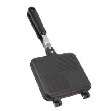 Двусторонняя сковорода из сплава с антипригарным покрытием.