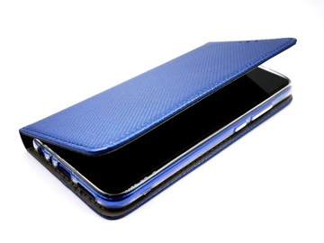 Etui z klapką FLIP MAGNET do HUAWEI P40 LITE GRANATOWY