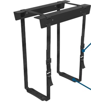 UCHWYT PODWIESZANY BONTEC DO KOMPUTERA PC JEDNOSTKI CENTRALNEJ POD BIURKO