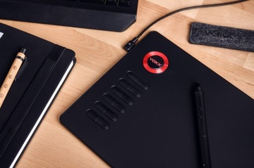 Tablet graficzny Veikk A15 - niebieski