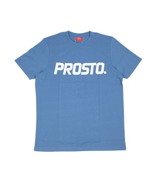 T-SHIRT PROSTO BIGLOG NIEBIESKI M