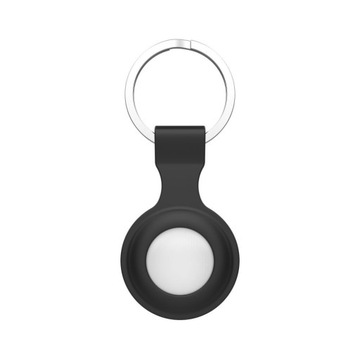 Тонкий чехол SILICONE MAT PENDANT для Apple AirTag, защитный чехол