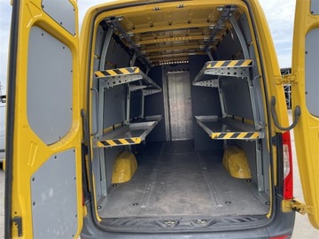 ZABUDOWA KURIERSKA DO BUSA FURGON REGAŁY PÓŁKI MERCEDES SPRINTER 907 MAX