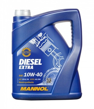 $ olej 10W40 MANNOL DIESEL EXTRA 5L ESTER