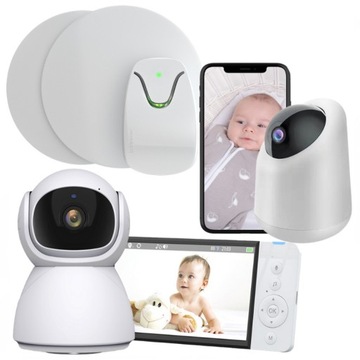 Электронная радионяня YOKO X5 CONNECT Монитор дыхания Babysense 7