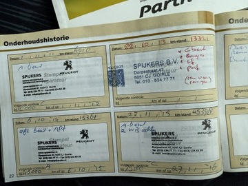 Peugeot Partner II Furgon 1.6 90KM 2008 Peugeot Partner II 1.6B 90KM Teppe 2008r Stary, zdjęcie 17