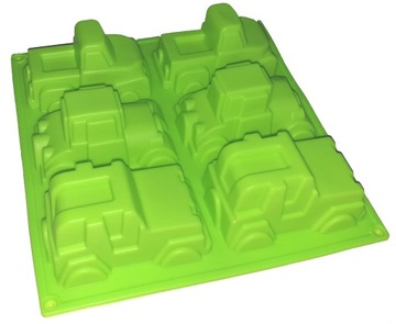 SILIKONOWA forma SAMOCHÓD AUTO DO CIASTA foremka DUŻA AUTO FORMUŁA TORTU XL